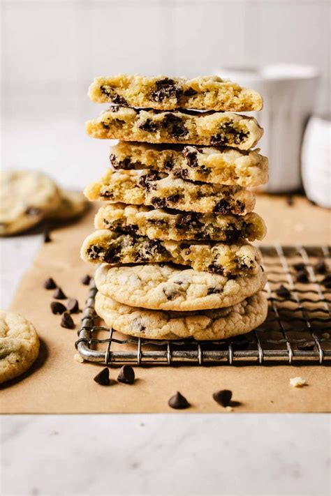 Chocolate Chip Cookies Without Brown Sugar The Floured Table