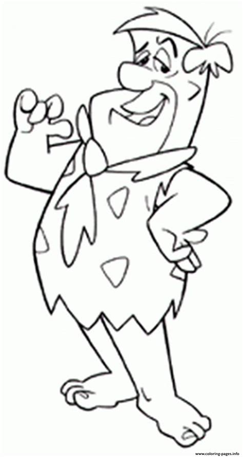 The Flintstones Coloring Page Coloring Page