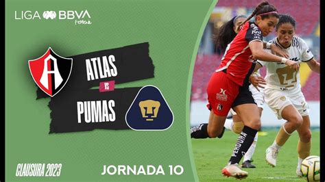 Resumen Atlas Vs Pumas J Liga Bbva Mx Femenil Youtube