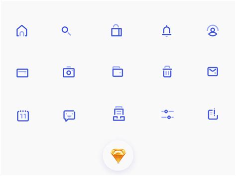 Why to use additional plugins and resources? Tab Bar Icon Set Freebie - Download Sketch Resource ...