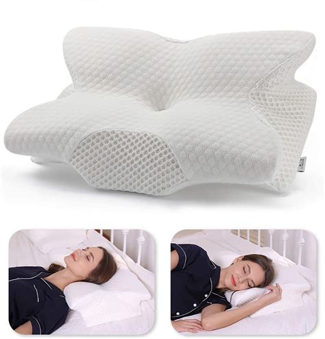 Cervical Pillow For Neck Pain Orthopedic Pillow For Side Back 2 In 1