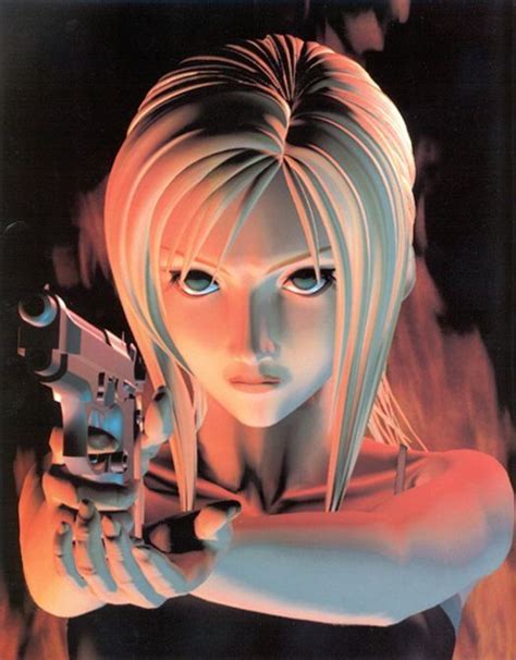 Aya Brea From Parasite Eve Game Art Survival Horror Game Anime