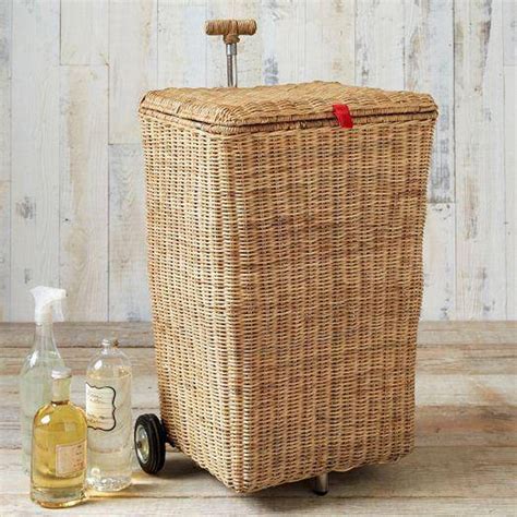 Hamper With Wheels For Easy Moving Linen HomesFeed