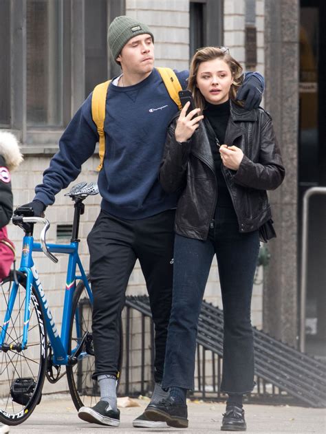 But since we can't stop looking at we may earn commission from the links on this page. Chloe Grace Moretz With Brooklyn Beckham in NYC 11/14/2017 ...