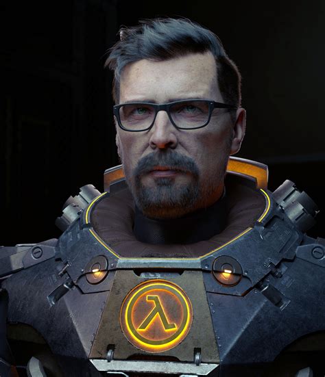 Freeman finished the game with three receptions for 105 yards. Gordon Freeman - ZBrushCentral