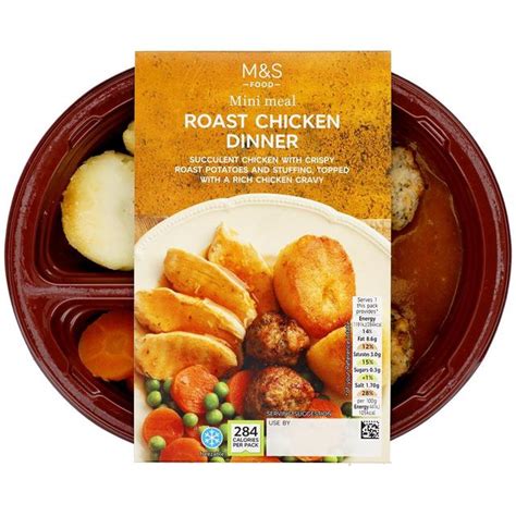 Mands Roast Chicken Dinner Mini Meal Ocado