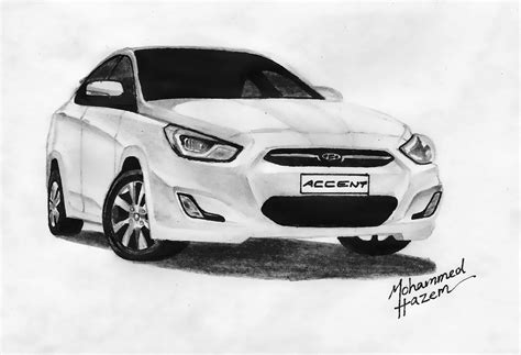 Hyundai Drawing Picture Drawing Skill