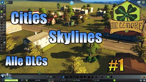 Cities Skylines Alle DLCs Lets Play 1 German YouTube