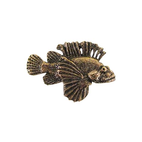 Copper Lionfish Lapel Pin Brooch Sc080 Read More Info By