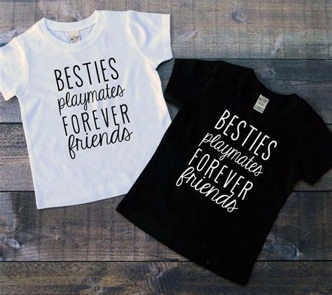 Bestie Shirt Best Friend Shirt Shirts For Toddler Girls Shirts
