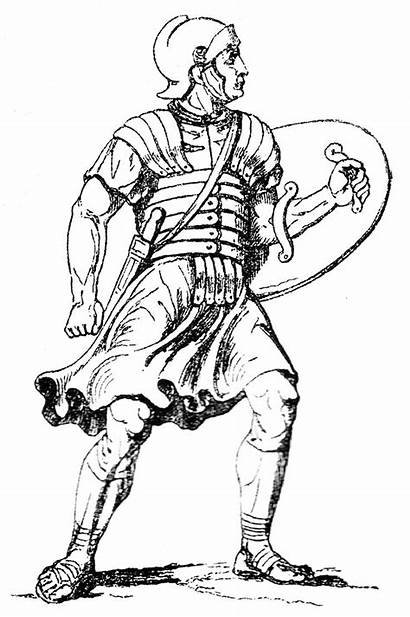 Roman Coloring Soldier Pages Soldiers Colouring Printable