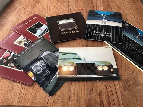 Brochures Catalogues Rolls Royce Corniche Camargue Catawiki