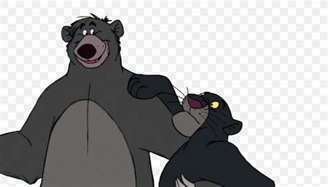 Bear Baloo Bagheera The Jungle Book Clip Art Png 1600x915px Bear
