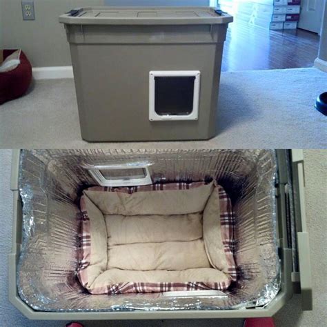 It will make a great gift for a pet lover. Outdoor cat shelter that someone built and it's so easy to ...