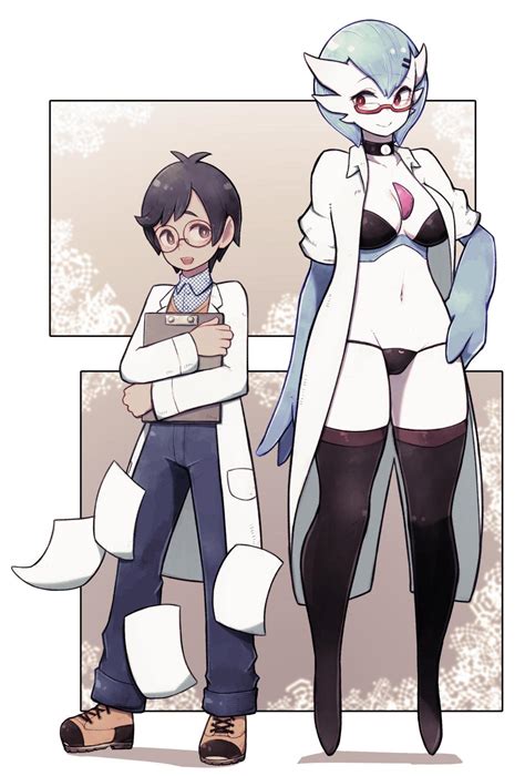 Gardevoir Dr Voir And Nanosheep Pokemon Drawn By Lamb Oic Danbooru