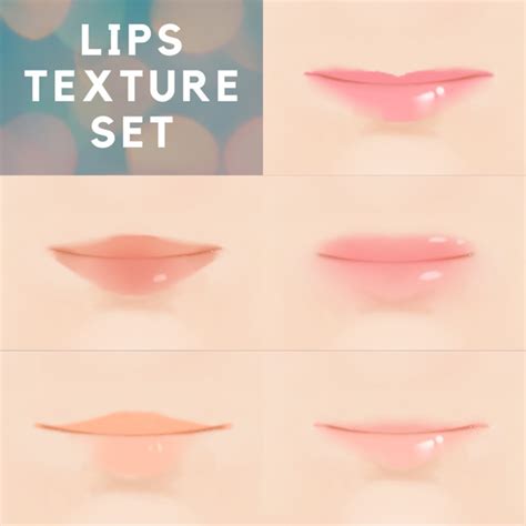 Vroid Stable Verlips Semi Realistic Glossy Nude Texture Set Luk My
