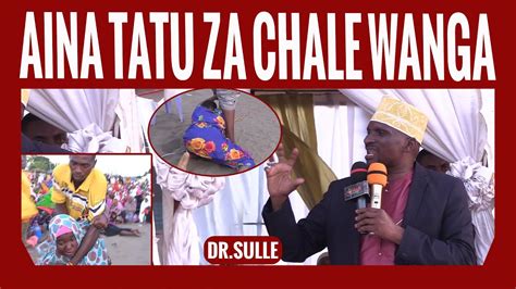Dr Sulle Hizi Ndizo Aina Tatu Za Chale Za Kichawi Youtube
