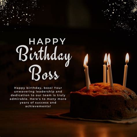 Heart Touching Birthday Wishes For Boss When It Comes To Expressing