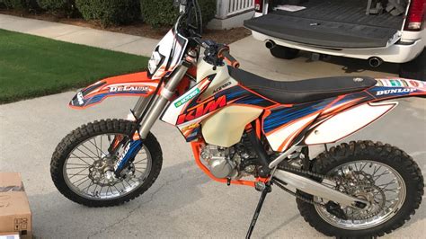 Hi folks, proud owner of a new 2014 ktm 500 xcw, have 10 rides on it and always looking forward to the next ride. Ship a 2015 KTM 500 XC-W to Stephenville | uShip