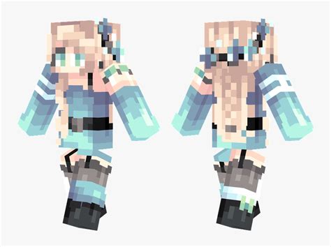Minecraft Girl Clothes Skin Hd Png Download Transparent Png Image