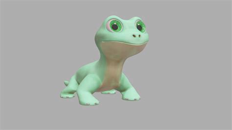 Komodo Dragon Chibi 3d Cgtrader