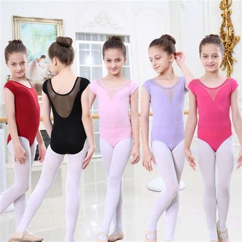 Pink Leotard Girls Ballet Dress For Children Girl Dance Clothing Kids