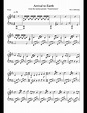 Arrival to Earth sheet music for Piano download free in PDF or MIDI