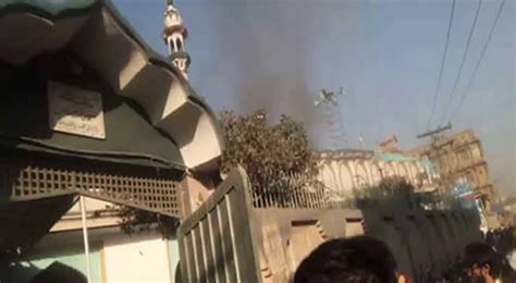 پشاور، دیر کالونی کے مدرسے میں دھماکہ،بچوں سمیت 10 افراد شہید، 110 زخمی