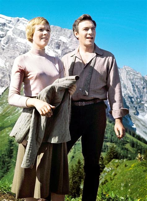Julie Andrews And Christopher Plummer On The Set Of The Sound Of Music James Cameron