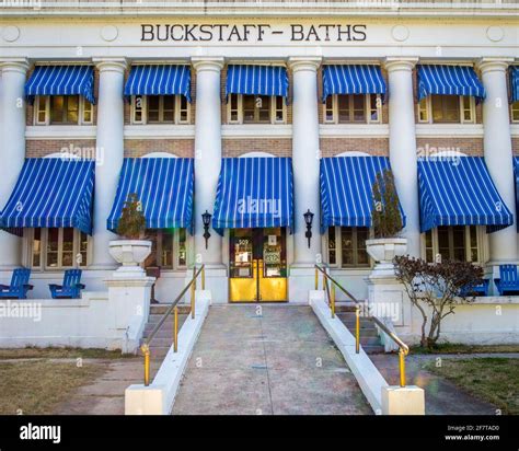 Exterior Of Buckstaff Baths A Bathhouse Hot Springs Arkansas Stock