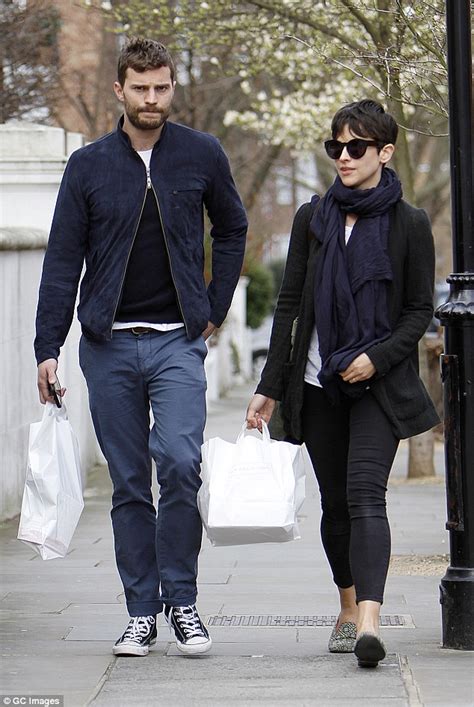 Jamie dornan and amelia warner. Jamie Dornan and wife Amelia Warner take leisurely stroll ...
