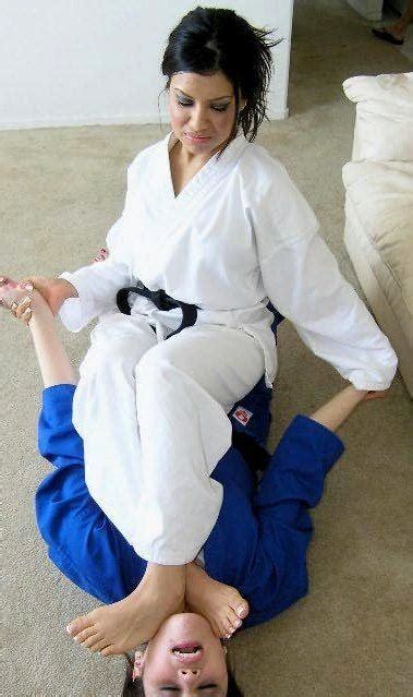 female judo foot choke by judowomen on deviantart