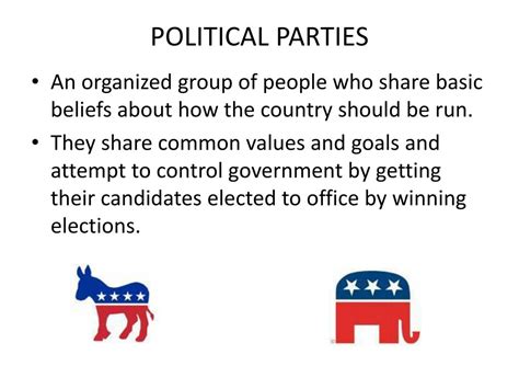 Ppt Political Parties Powerpoint Presentation Free Download Id2615875