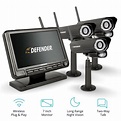 Defender PhoenixM2 Digital Wireless 7" Monitor DVR Security System with ...