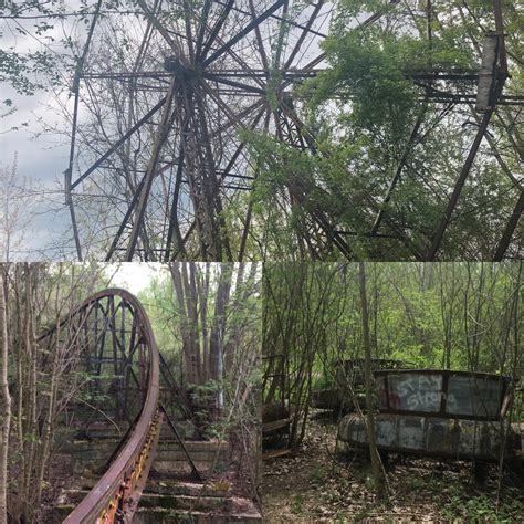 The Few Remains Of Chippewa Lake Amusement Park Near Medina Ohio Rohio