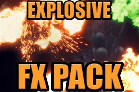 Explosive Fxpack Realistic Stylizedhdrpurpsrp Fire And Explosions