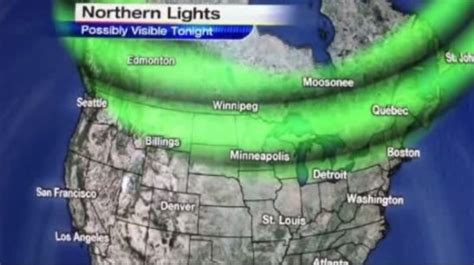 Northern Lights Possible Over Southeast Michigan Tonight