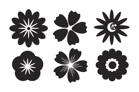 Flower Image SVG DXF EPS PNG File (352587) | SVGs | Design Bundles