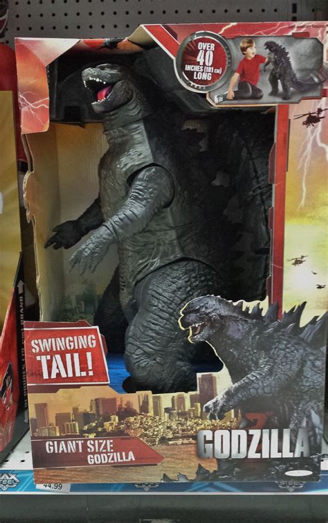 Игрушка годзилла godzilla king of monsters kaiju kong 5.5 figure 1962 gray version raymundo toys. Jakks 24-Inch Godzilla 2014 Figure Released - The Toyark ...