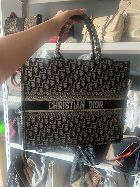 Tas Dior Tote On Carousell