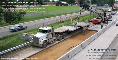 Precast Concrete Highway Barriers Improve Safety In Construction Work