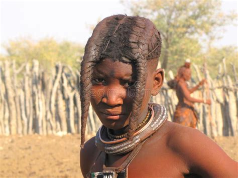 Young Himba Girl Editorial Stock Photo Image Of Braids 20110523