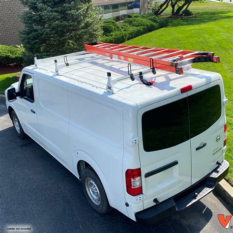 H1 Ladder Roof Rack For Nissan Nv Cargo Van 2011 On Vantech Usa Inc