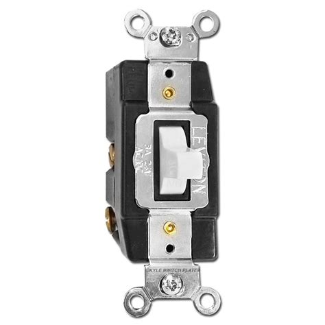Low Voltage Momentary Toggle Light Switch 24v 3a White