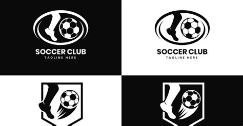 Soccer Club Logo Design Template Free Templatemonster