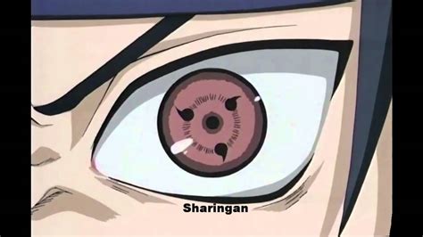 Naruto Eye Abilities Dojutsu Youtube