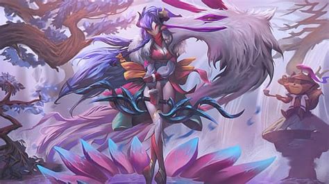 Hd Wallpaper Spirit Blossom Kindred League Of Legends Riot Games