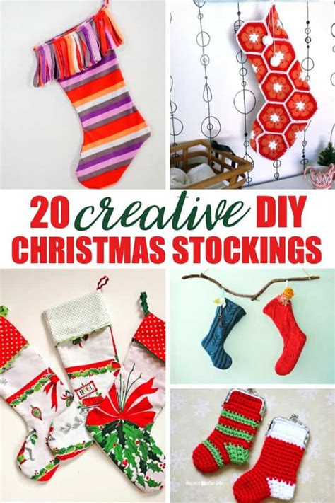 20 Creative Diy Christmas Stockings Simply Stacie