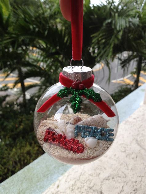 20 Beach Theme Christmas Ornaments