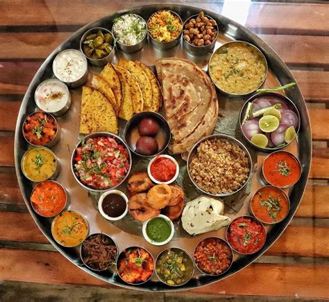 This Enormous Thali Includes More Than 25 Dishes Apart From The Two Drinks That Are S Indian